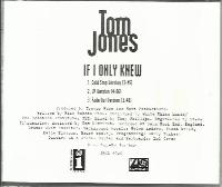 Tom Jones - If I Only Knew