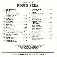 Various - Rosso Sera