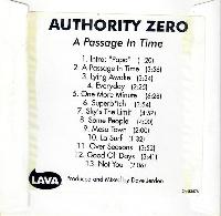 Authority Zero - A Passage...